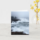 Acadia Surven Notecard - 2 Kaart (Gele Bloem)