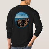 Acadia Thunder Hole National Park Maine T-shirt (Achterkant)