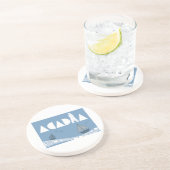 Acadia Zandsteen Onderzetter (Zijkant)