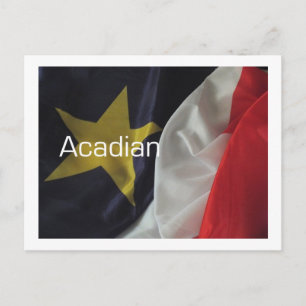 Acadian Flag Briefkaart