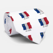 Acadian flag stropdas (Opgerold)