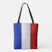 Acadian Flag Surname personaliseren Tote Bag (Achterkant)