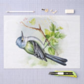Acadian Flycatcher Bird Tissuepapier (Craft)