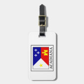 Acadiana Bagagelabel (Voorkant verticaal)