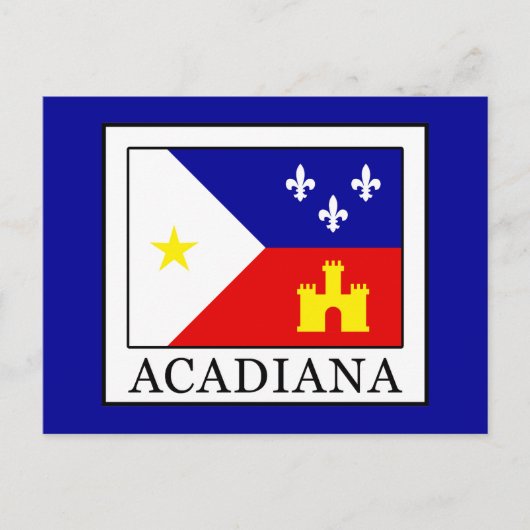 Acadiana Briefkaart (Voorkant)
