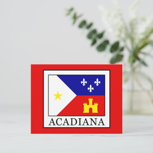 Acadiana Briefkaart (Staand voorkant)