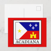 Acadiana Briefkaart (Voorkant / Achterkant)