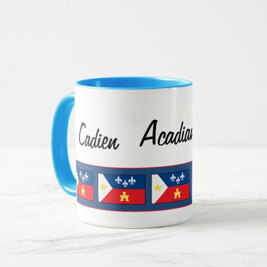 Acadiana Cajun Flag Mok (Voorkant links)