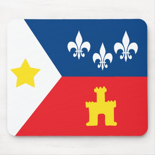 Acadiana Cajun Flag Muismat (Voorkant)