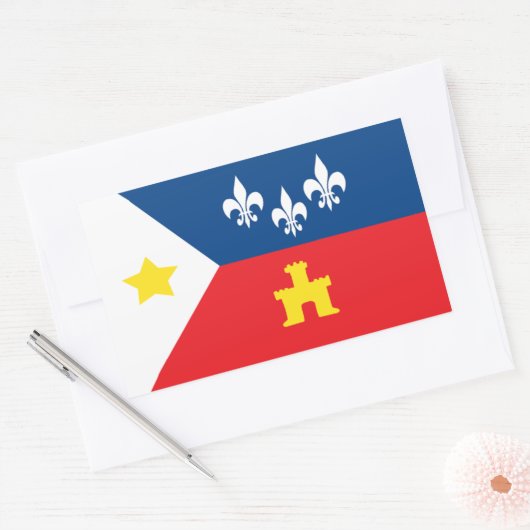 Acadiana Cajun Flag Stickers (Envelop)