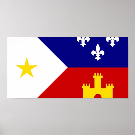 Acadiana, etnisch poster (Voorkant)