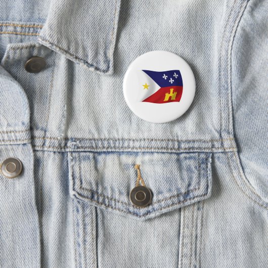 Acadiana Flag Button (In situ)