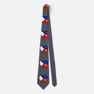 Acadiana Flag Cajun Pride South Louisiana Stropdas