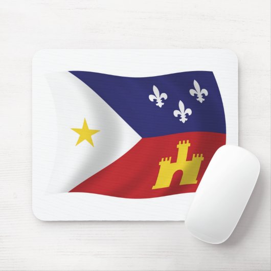 Acadiana Flag Mousepad Muismat (Met muis)