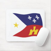 Acadiana Flag Mousepad Muismat (Met muis)