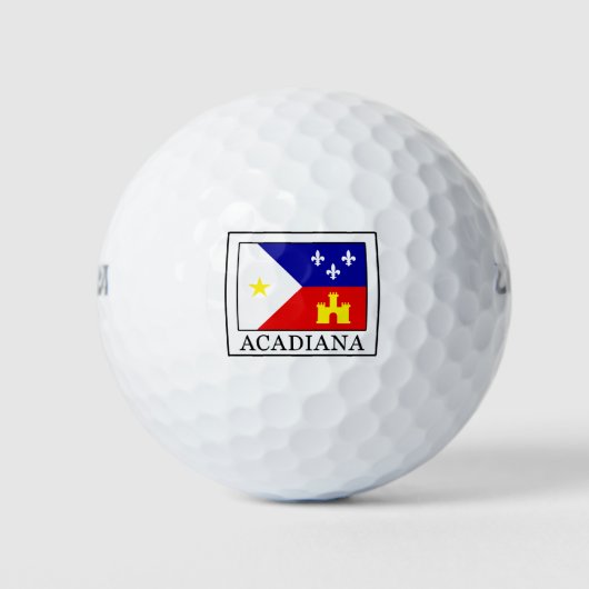 Acadiana Golfballen (Voorkant)