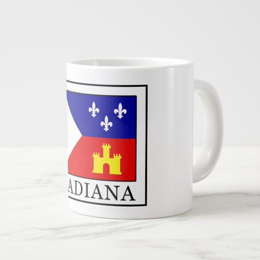 Acadiana Grote Koffiekop (Voorkant rechts)