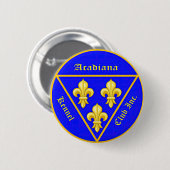 Acadiana Kennel Club Button (Voorkant /achterkant)