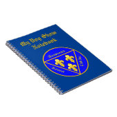 Acadiana Kennel Club Logo Notitieboek (Rechterzijde)