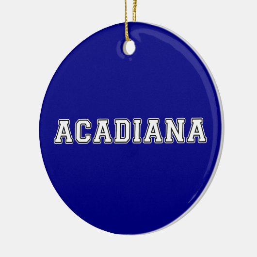 Acadiana Keramisch Ornament (Links)