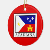 Acadiana Keramisch Ornament (Links)