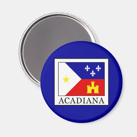 Acadiana Magneet (Voorkant / Achterkant)