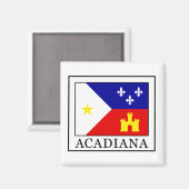 Acadiana Magneet (Voorkant / Achterkant)