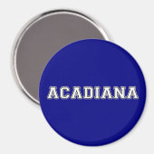Acadiana Magneet (Voorkant / Achterkant)
