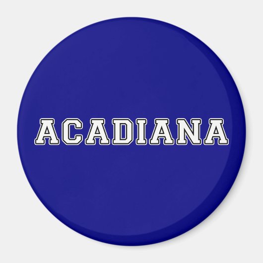 Acadiana Magneet (Voorkant)