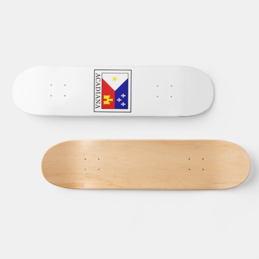 Acadiana Persoonlijk Skateboard (Horizontaal)