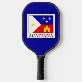 Acadiana Pickleball Paddle (Achterkant)