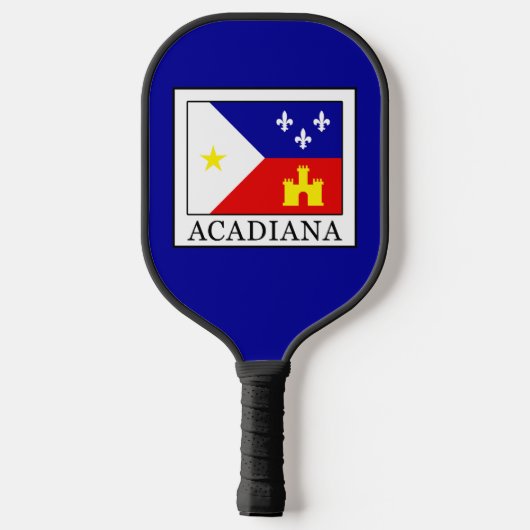 Acadiana Pickleball Paddle (Achterkant)