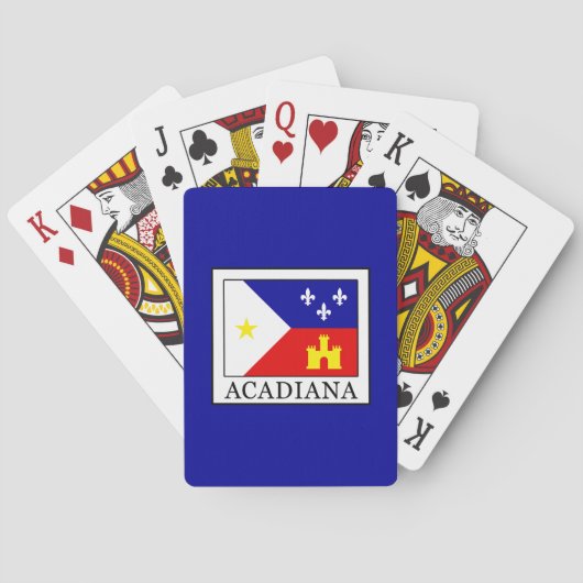 Acadiana Pokerkaarten (Achterkant)