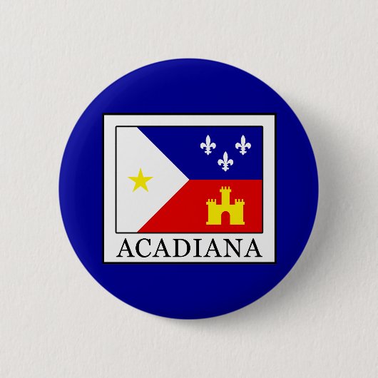 Acadiana Ronde Button 5,7 Cm (Voorkant)