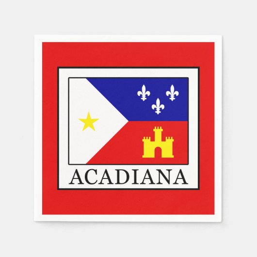 Acadiana Servet (Voorkant)