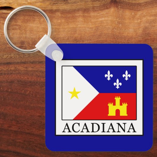 Acadiana Sleutelhanger (Voorkant)
