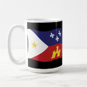 Acadiana Vlag Mok (Links)