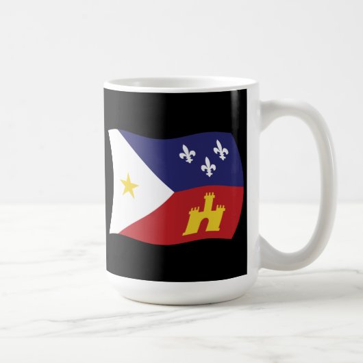 Acadiana Vlag Mok (Rechts)