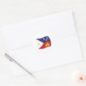 Acadiana Vlag Sticker (Envelop)