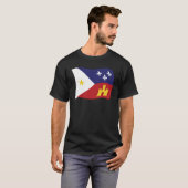 Acadiana Vlag T-shirt (Voorkant volledig)