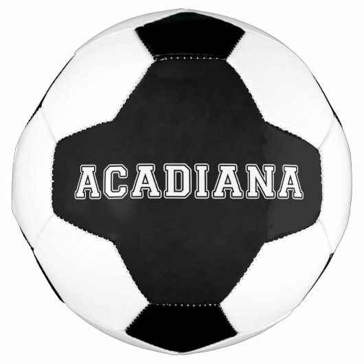 Acadiana Voetbal (Voorkant)