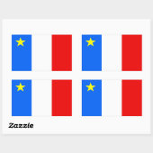 Acadievlag Rechthoekige Sticker (Vel)