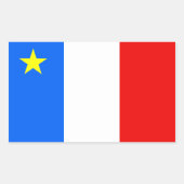 Acadievlag Rechthoekige Sticker (Voorkant)