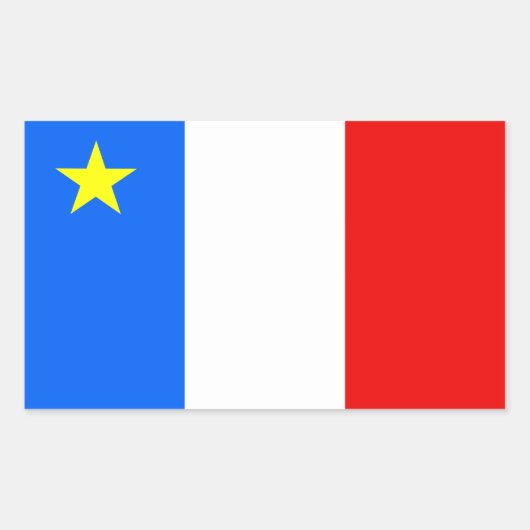 Acadievlag Rechthoekige Sticker (Voorkant)