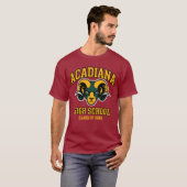 Acadina middelbare school t-shirt (Voorkant volledig)
