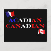 Acadisch Canadees Briefkaart (Voorkant)