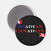 Acadisch Canadees Magneet (Voorkant / Achterkant)