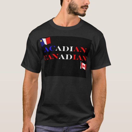 Acadisch Canadees T-shirt (Voorkant)