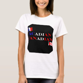 Acadisch Canadees Vrouwen T-shirt