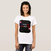 Acadisch Canadees Vrouwen T-shirt (Voorkant volledig)